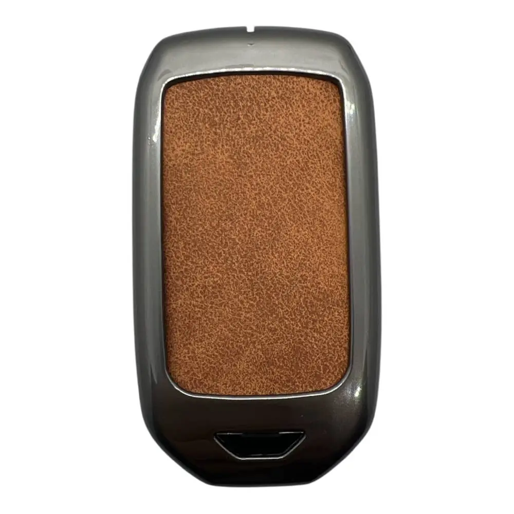 1720Vip KR | Honda Smart Metal Kılıfı 3 Buton Kahverengi - Görsel 2