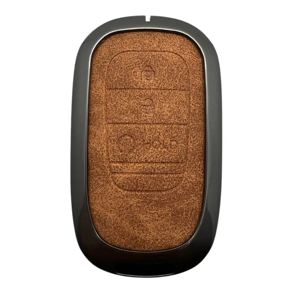 1725Vip KR | Honda Smart 2022 Metal Kılıfı 3 Buton Kahverengi