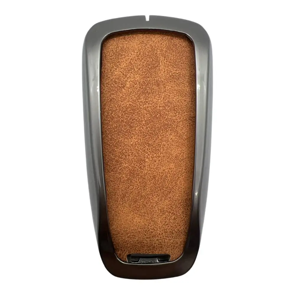 2931Vip KR | Audi Smart Metal Kılıfı 3 Buton Kahverengi - Görsel 2