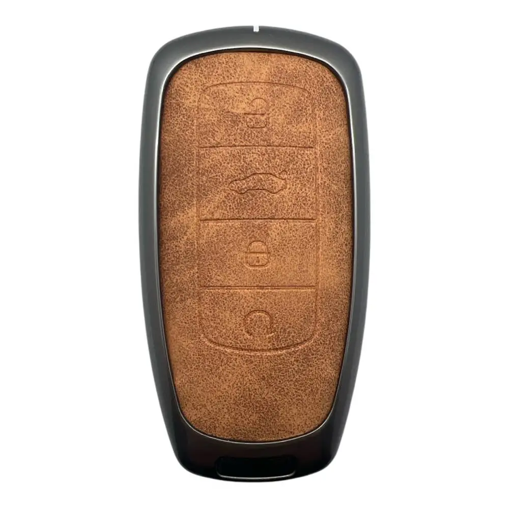 4512Vip KR | Chery Tiggo 8 plus Metal Kılıfı 4 Buton Kahverengi