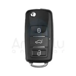 Xhorse VW B5 Çevirici 3 Buton Smart Kumanda XT27B Süper Çipli XEB510EN