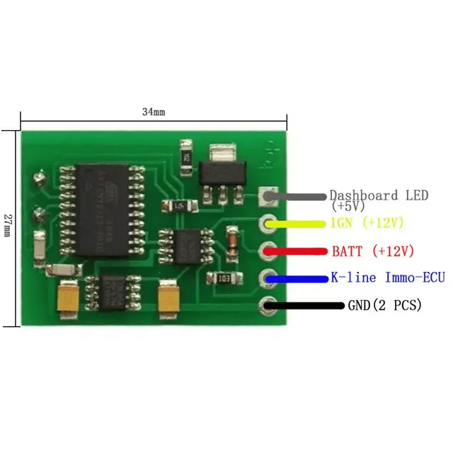 9445 | Yamaha immo Emülatörü kablolu - Görsel 2