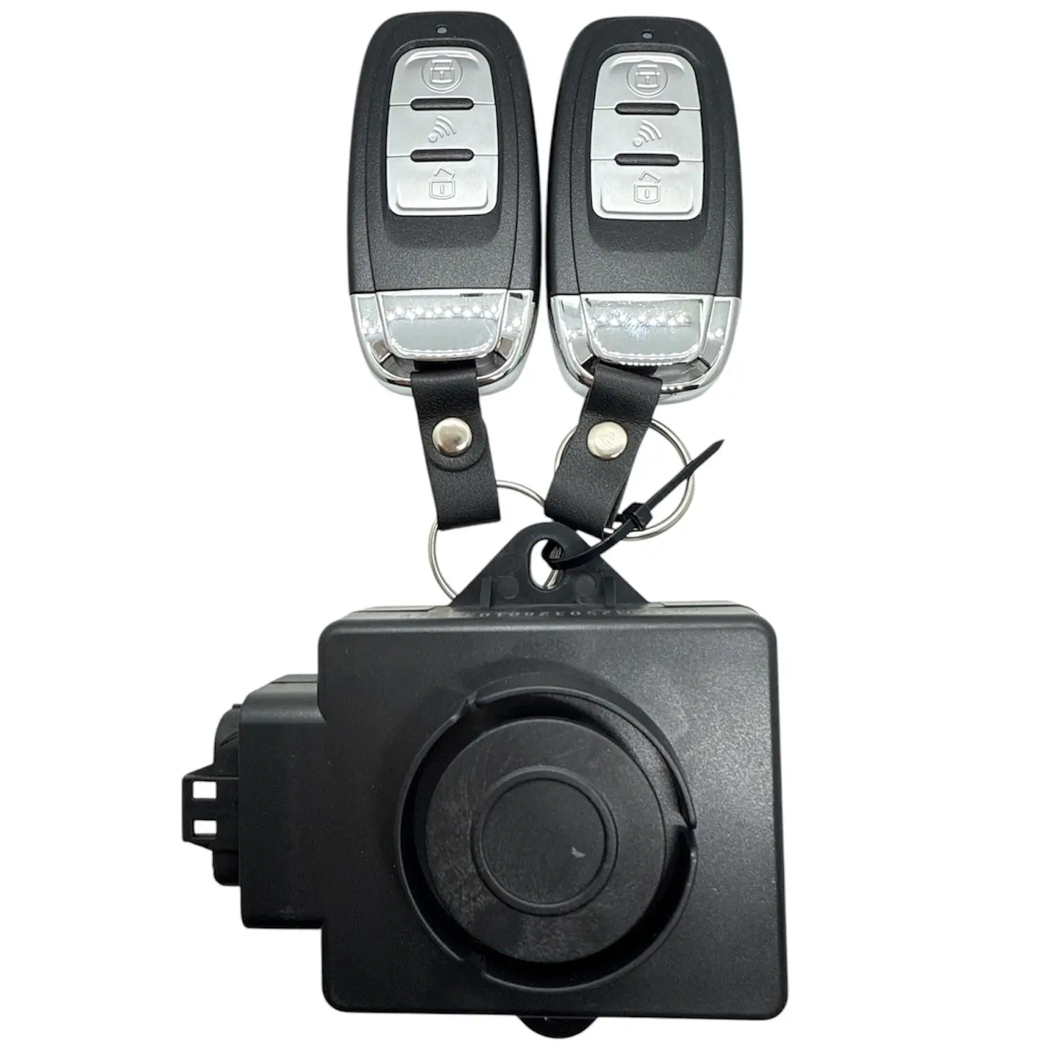 0120 | Motosiklet Yedek Kumanda  Modülü Siyah Soket ( 2 Adet Kumanda )