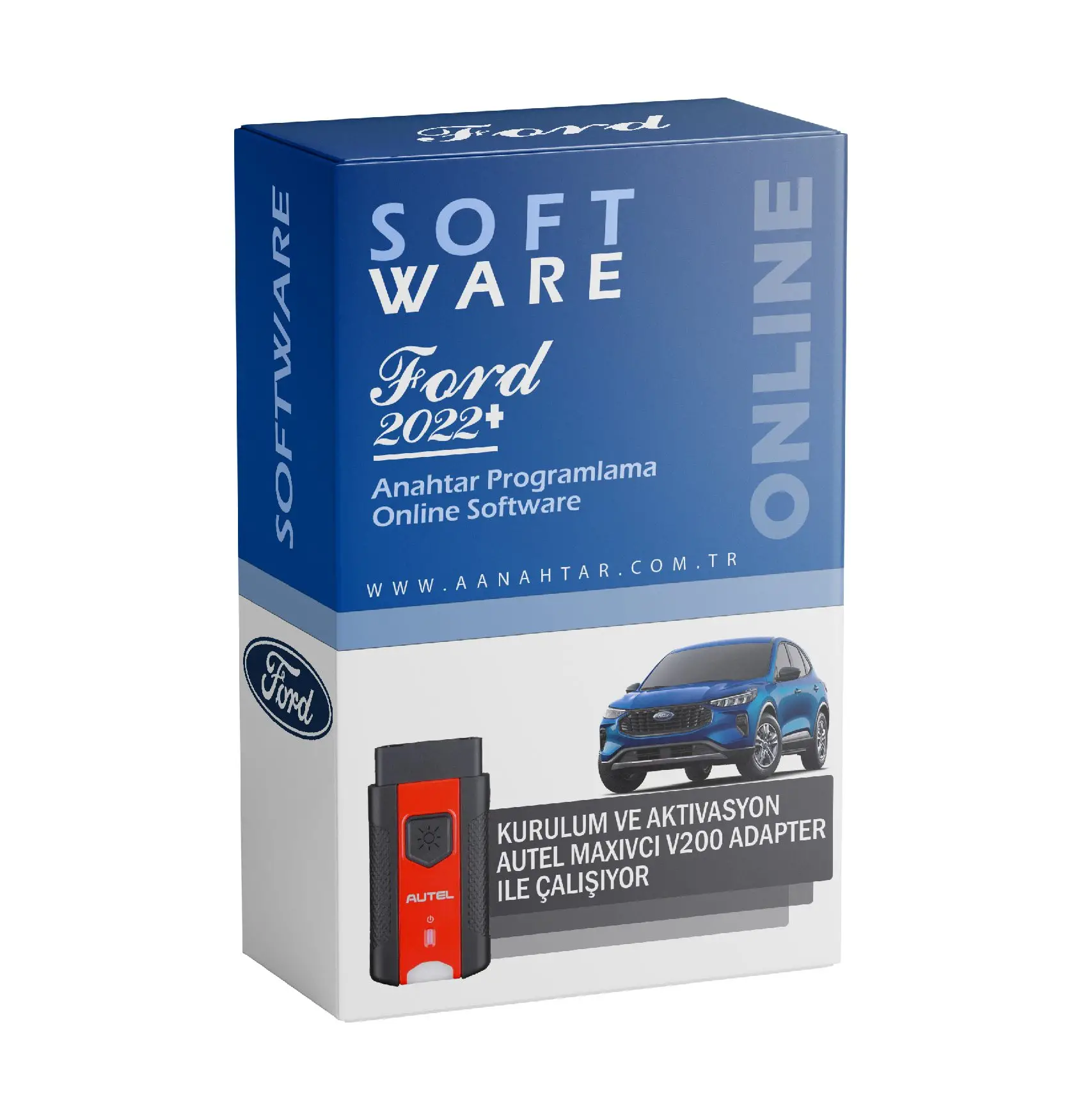 8324 |  Ford 2022+ Anahtar Programa Software Online Kurulum ve Aktivasyon ( 10 Token ile birlikte )