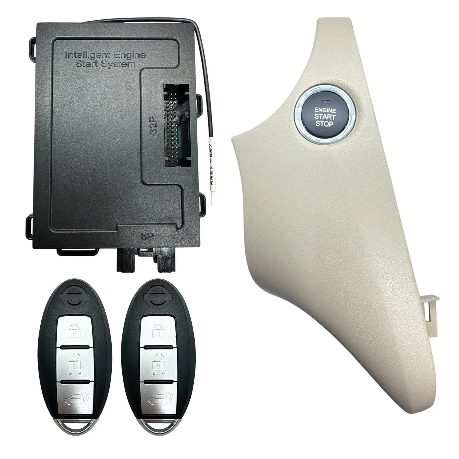 12101 | Nissan X-Trail Qashqai 2014-2018 Uzaktan Çalıştırma Sistemi Paneli 1 Nissan X-Trail Qashqai 2014-2018 Uzaktan Çalıştırma