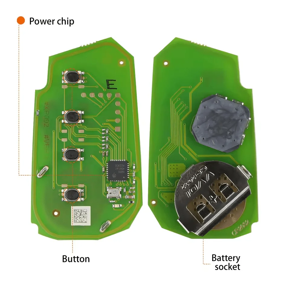 7822 | XSGA80EN XHORSE XM38 Universal Smart Kumanda 4 Buton - Görsel 3