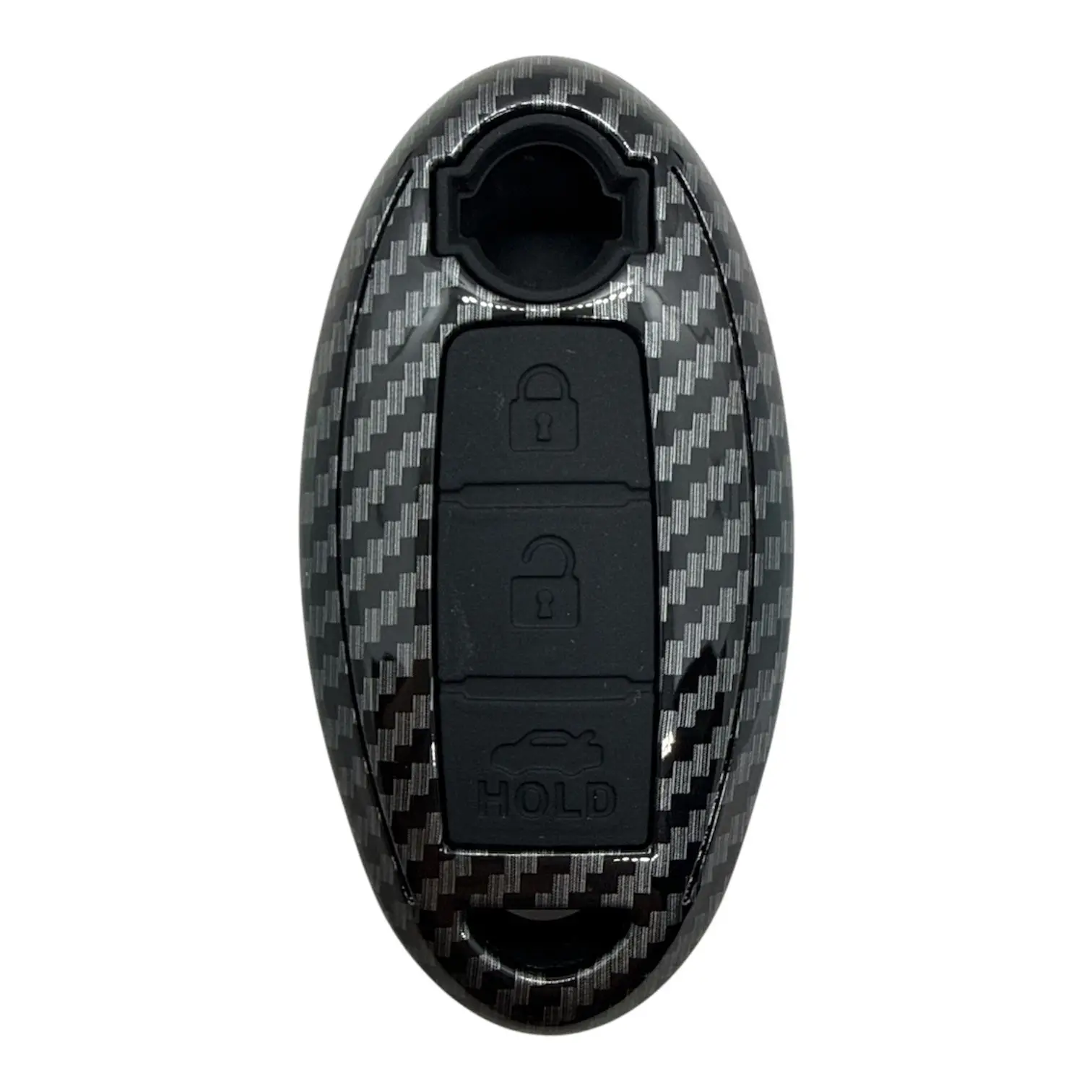 1209Karbon | Nissan Smart 3 Buton Karbon Fiber Kılıfı