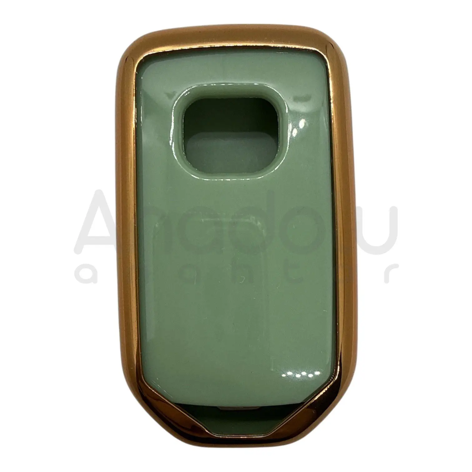 1720-Y | Honda Smart Nano Silikon Kılıfı 3 Buton Yeşil - Görsel 2