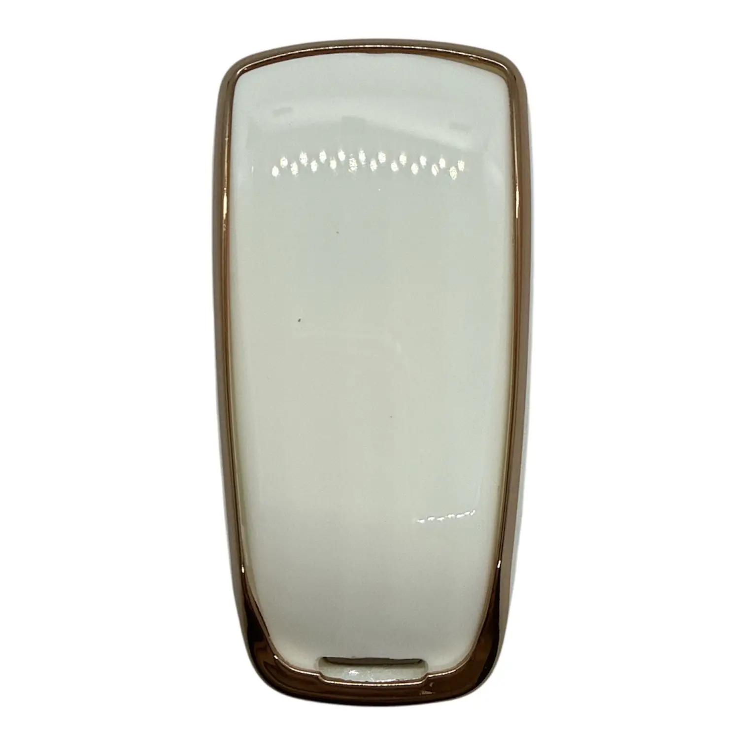 2931-W | Audi Smart Nano Silikon Kılıfı 3 Buton Beyaz - Görsel 2