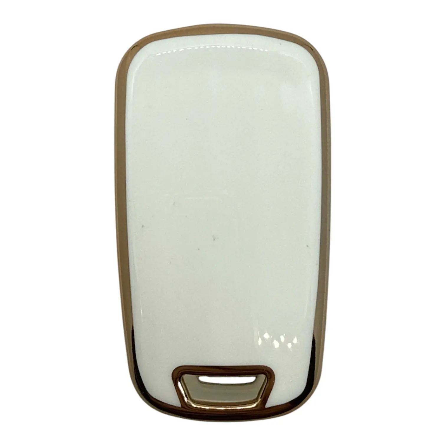 3214-W | Opel Sustalı Nano Silikon Kılıfı 2 Buton Beyaz - Görsel 2