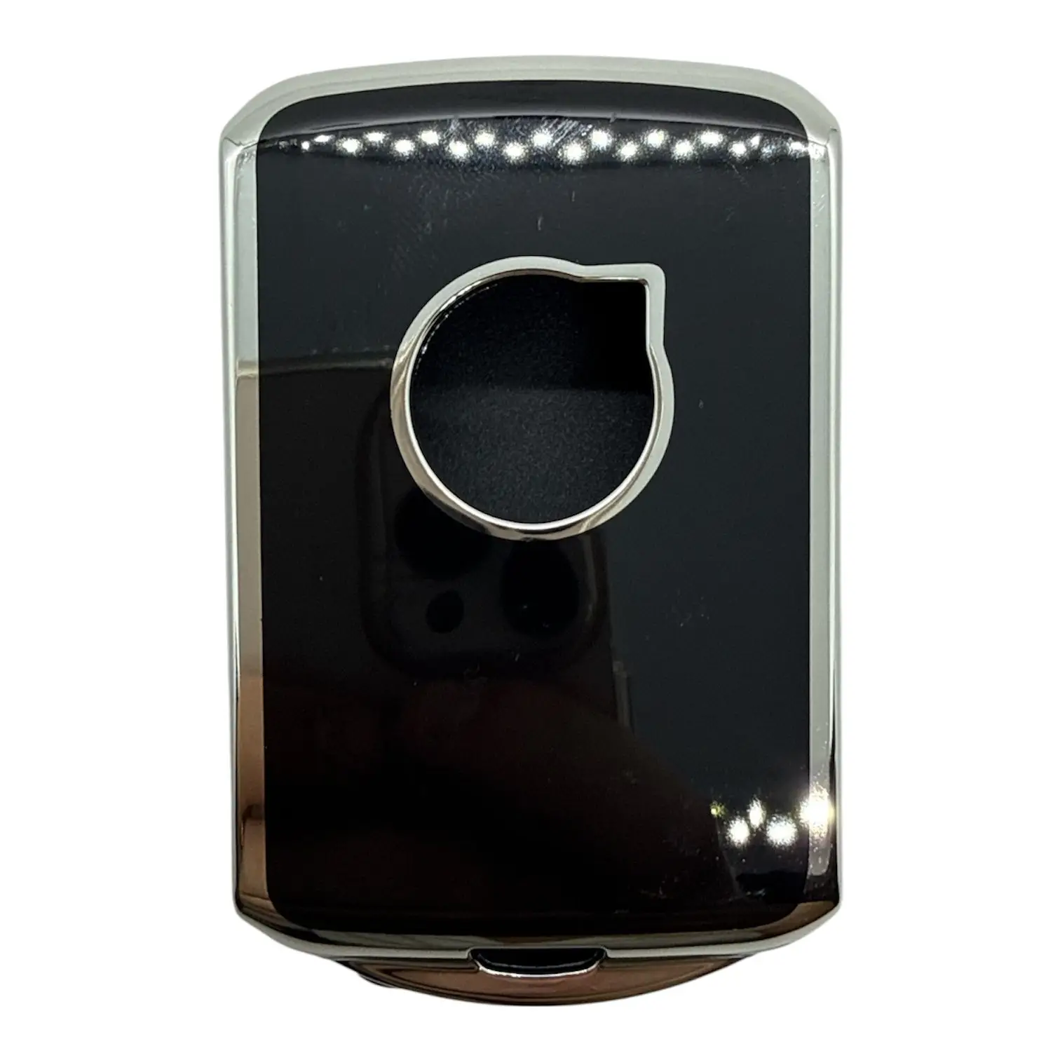 3322-BS | Volvo Nano Silikon Kılıfı Siyah-Gümüş