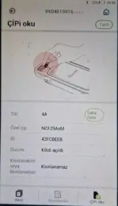 4944 | Alfa Romeo stelvio orijinal 4A NCF29AxM 433 mhz 3 button smart kumanda 7 alfa romeo smart kumanda