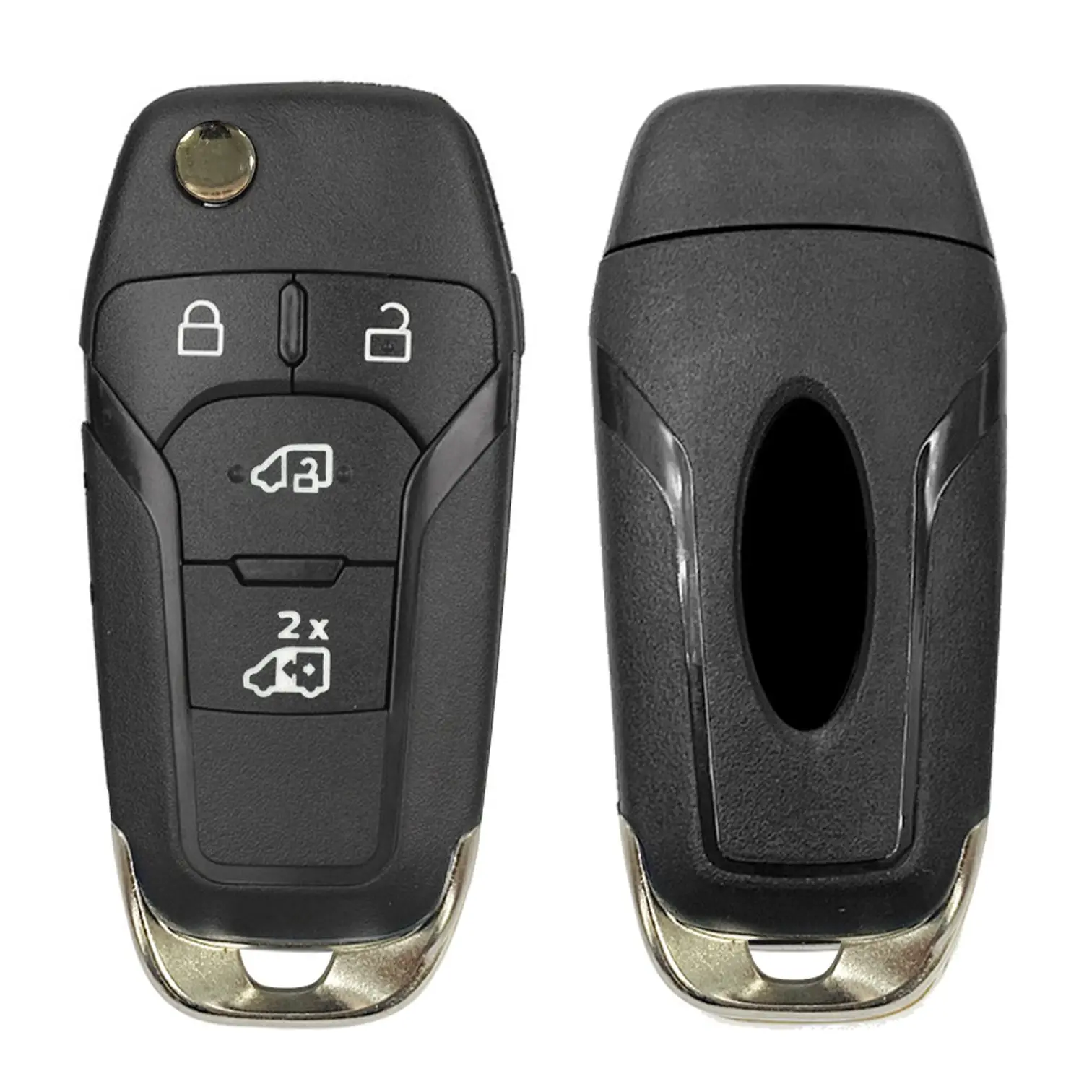 4187 | Orjinal Ford Sustalı Kumanda PCF7945F 49 Çip 434MHz 4 Buton - Görsel 2