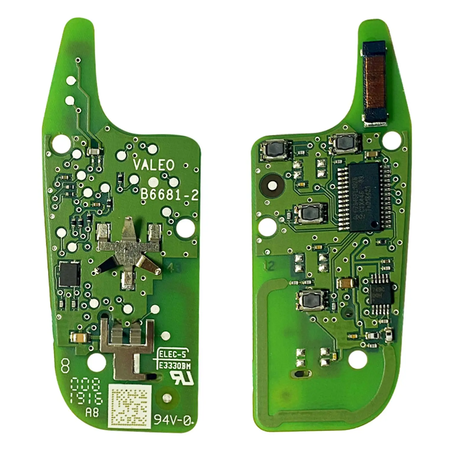 4187 | Orjinal Ford Sustalı Kumanda PCF7945F 49 Çip 434MHz 4 Buton - Görsel 3