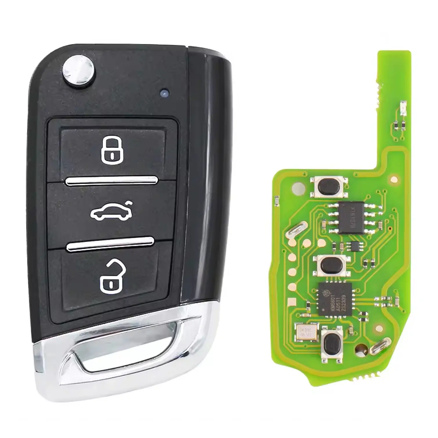 7831 | XZVGM1EN Xhorse VW MQB48 Board XT27B Çip Kumanda 3 Buton - Görsel 2