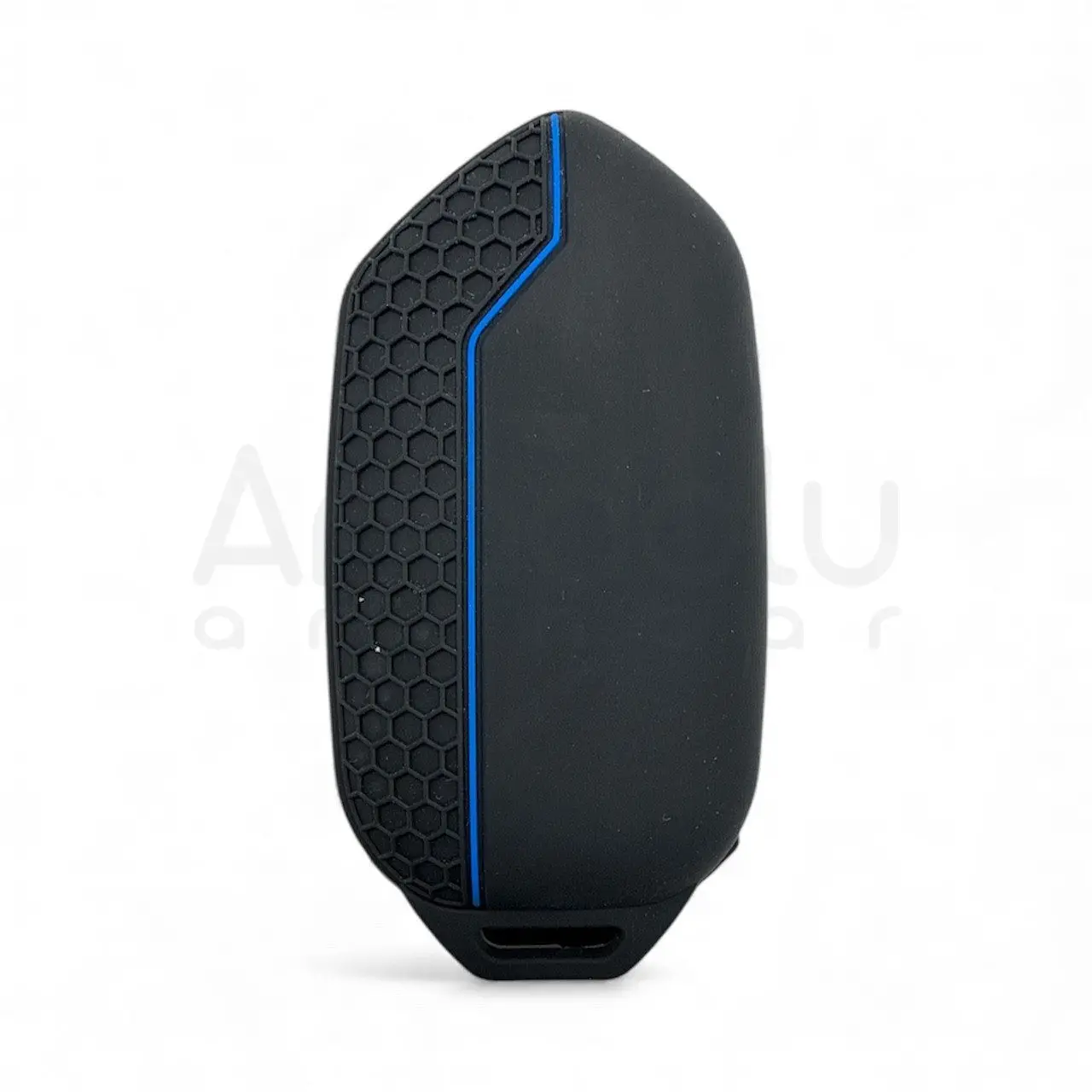 5011-M | Togg Smart Kumanda petek desenli Silikon Kılıfı Mavi - Görsel 2