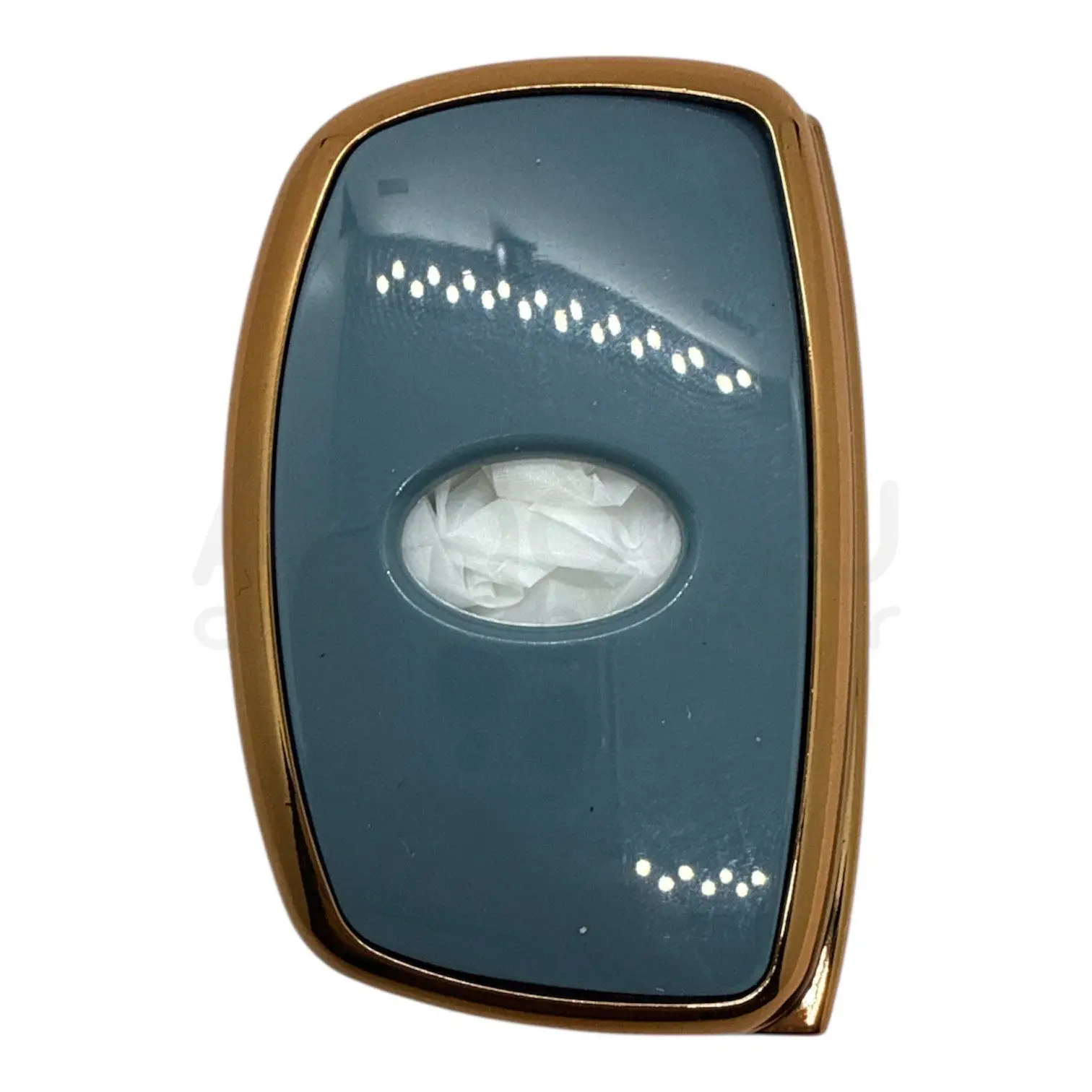 2111-G | Hyundai Smart Kumanda Nano Silikon Kılıfı 3 Buton Gri - Görsel 2