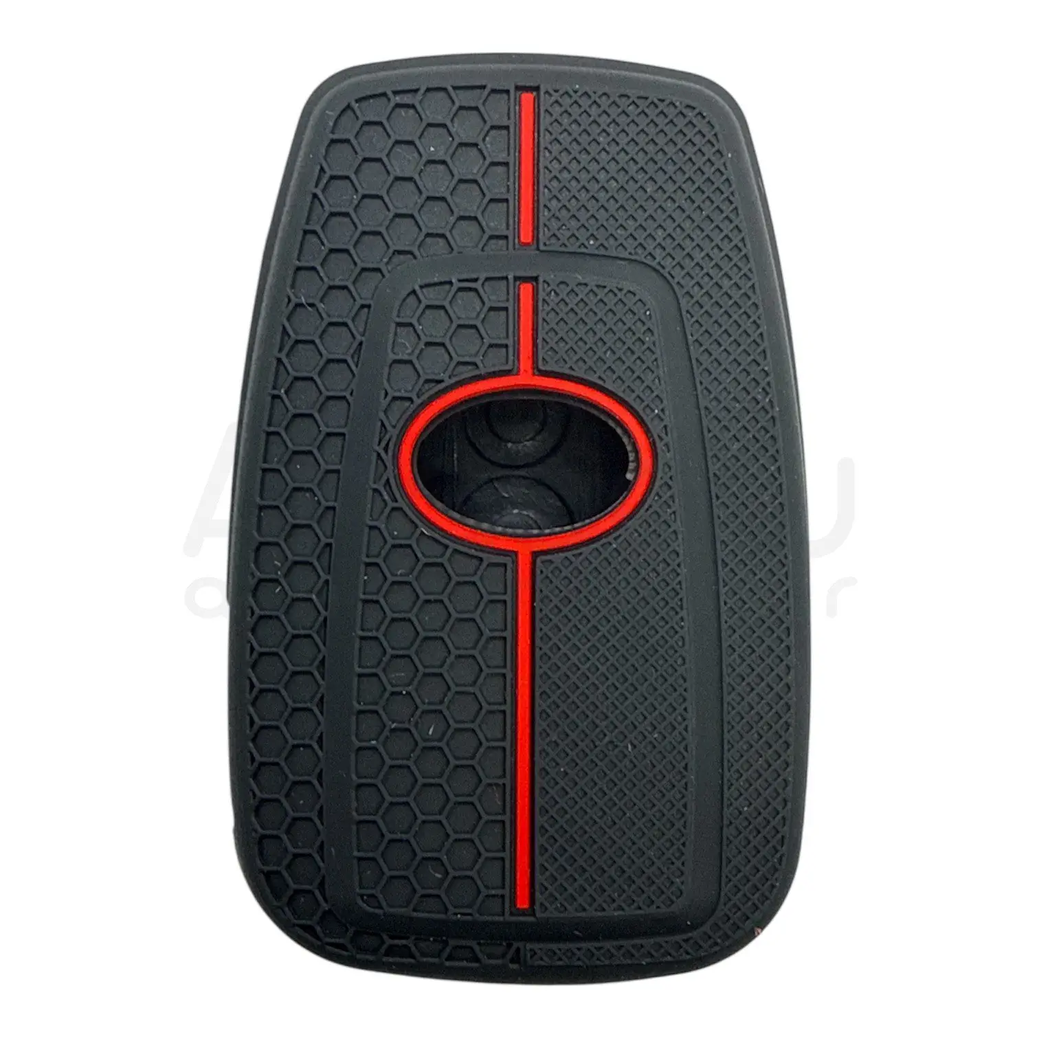 1010-PK | Toyota Petek Desenli Kılıf 3 Buton Kırmızı - Görsel 2