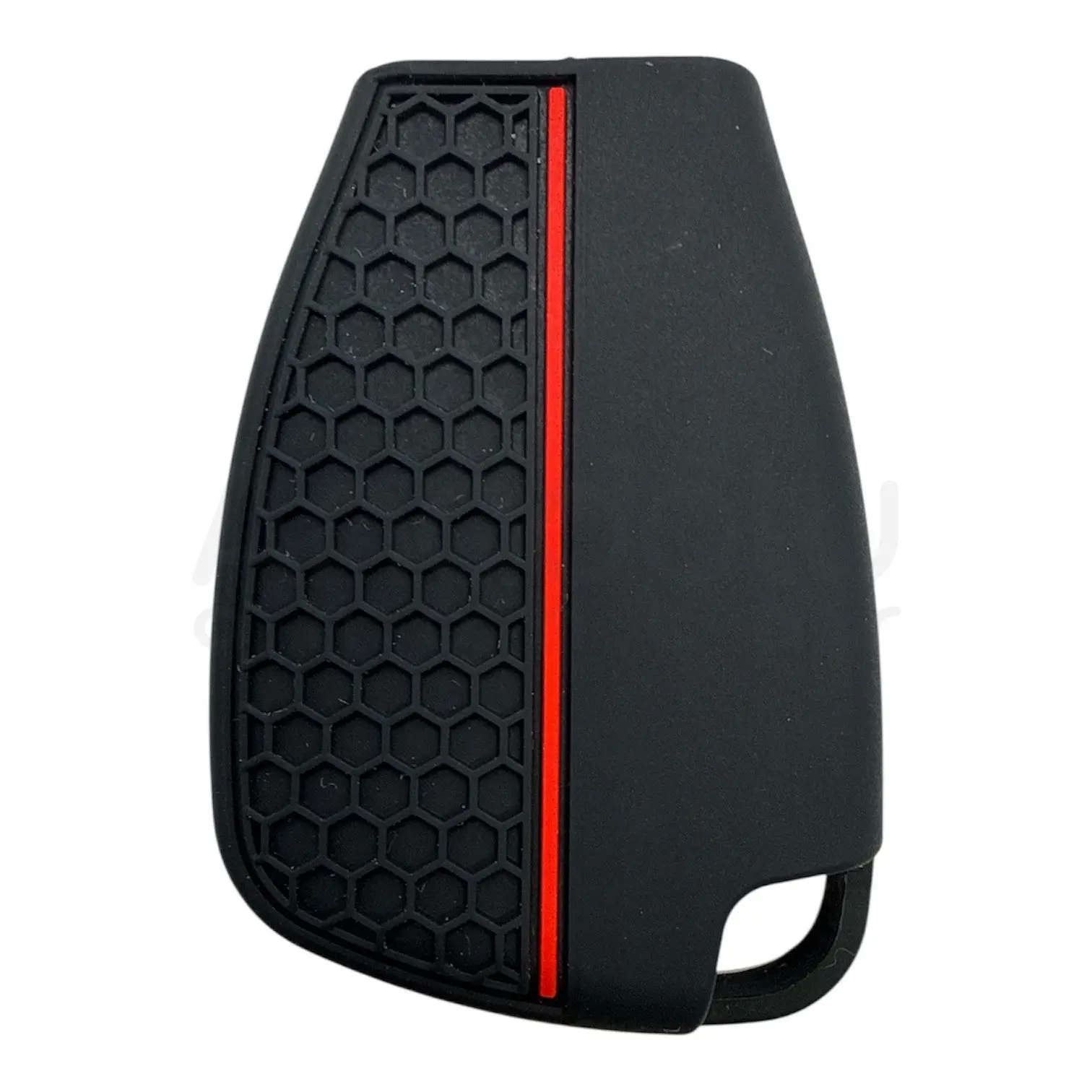 2613-PK | Mercedes Petek Desenli Kılıf 3 Buton Kırmızı - Görsel 2