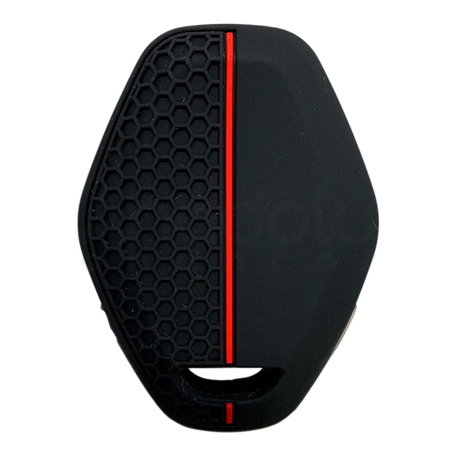 2706-PK | BMW Petek Desenli Kılıf 3 Buton Kırmızı - Görsel 2