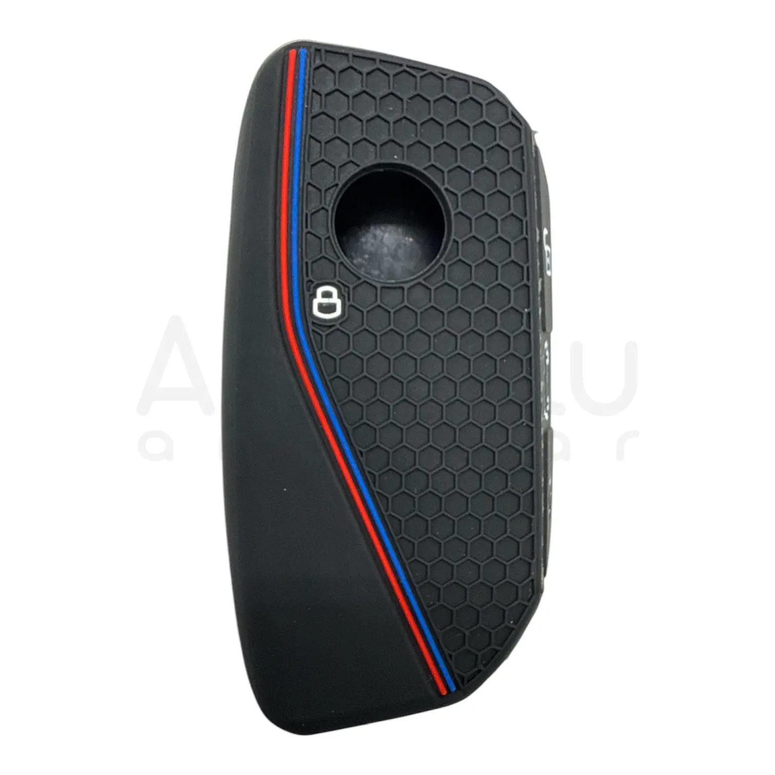 2799-PK | BMW 2023 Petek Desenli Kılıf 4 Buton Renkli