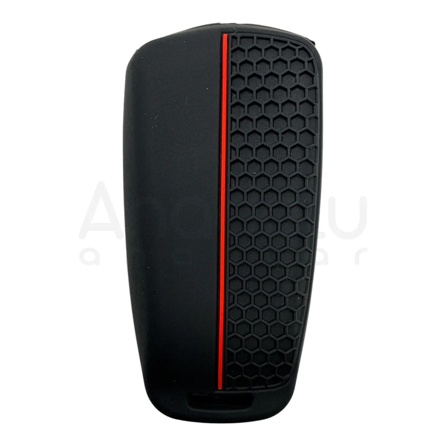 2931-PK | Audi Smart Petek Desenli Kılıf 3 Buton Kırmızı - Görsel 2