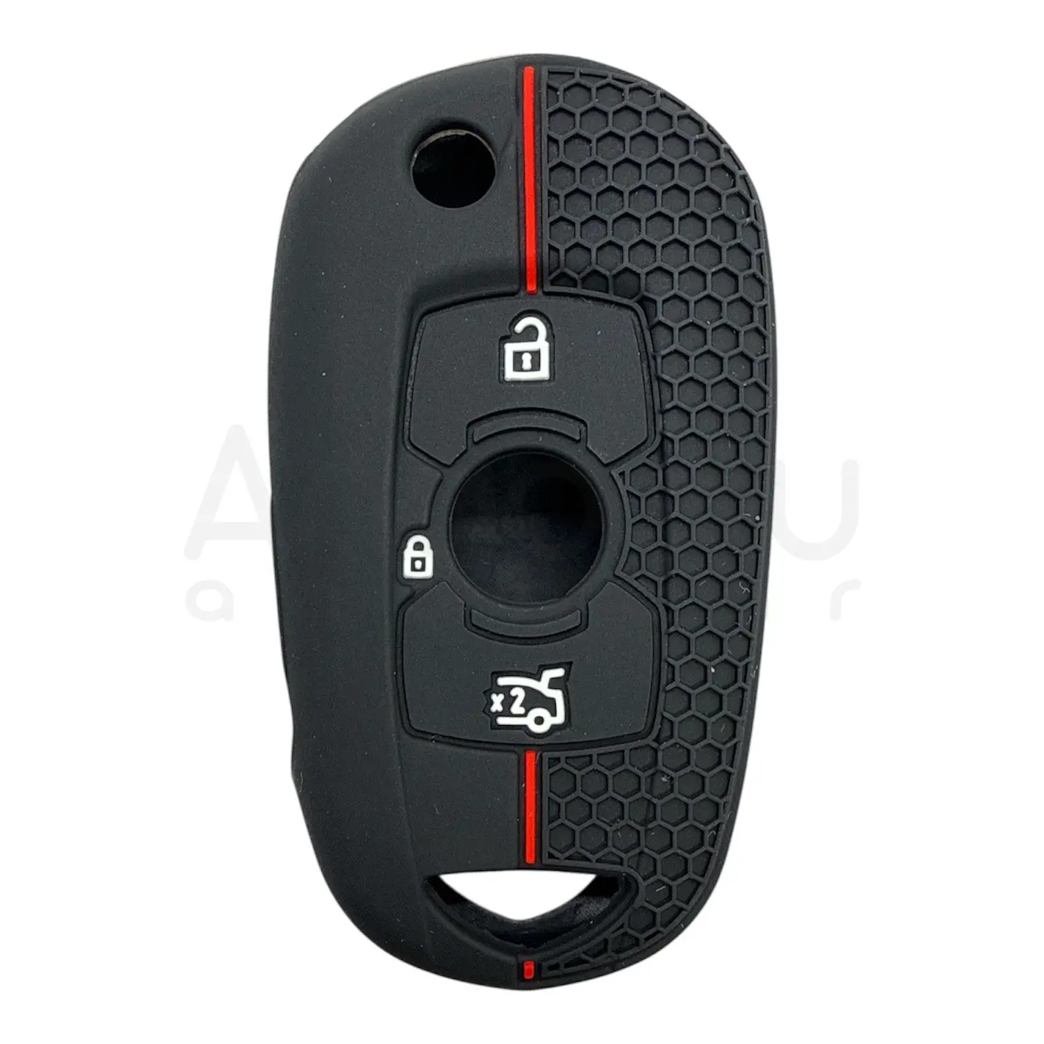 3213-PK | Opel Sustalı Petek Desenli Kılıf 3 Buton Kırmızı