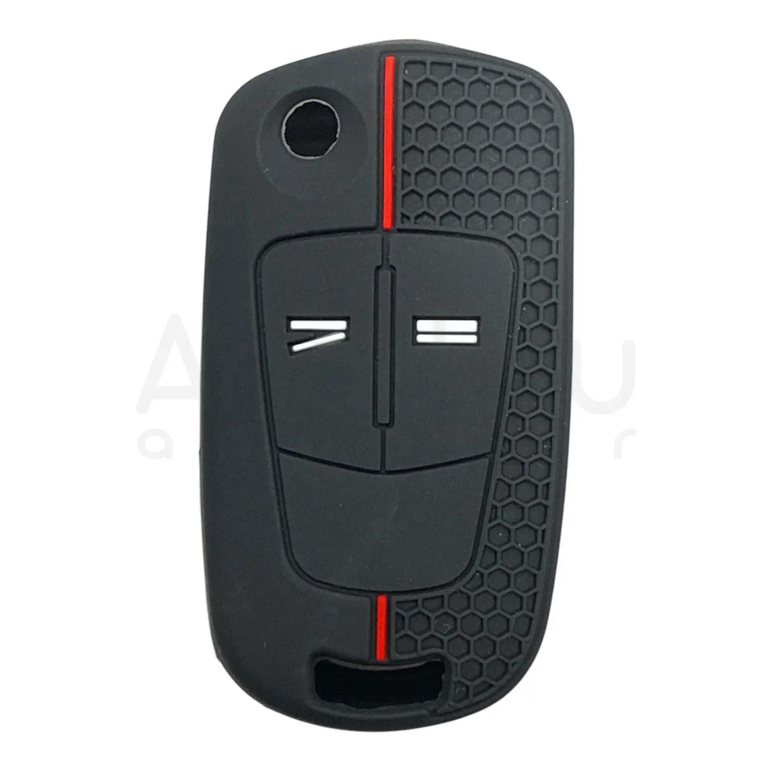 3215-PK | Opel Sustalı Petek Desenli Kılıf 2 Buton Kırmızı