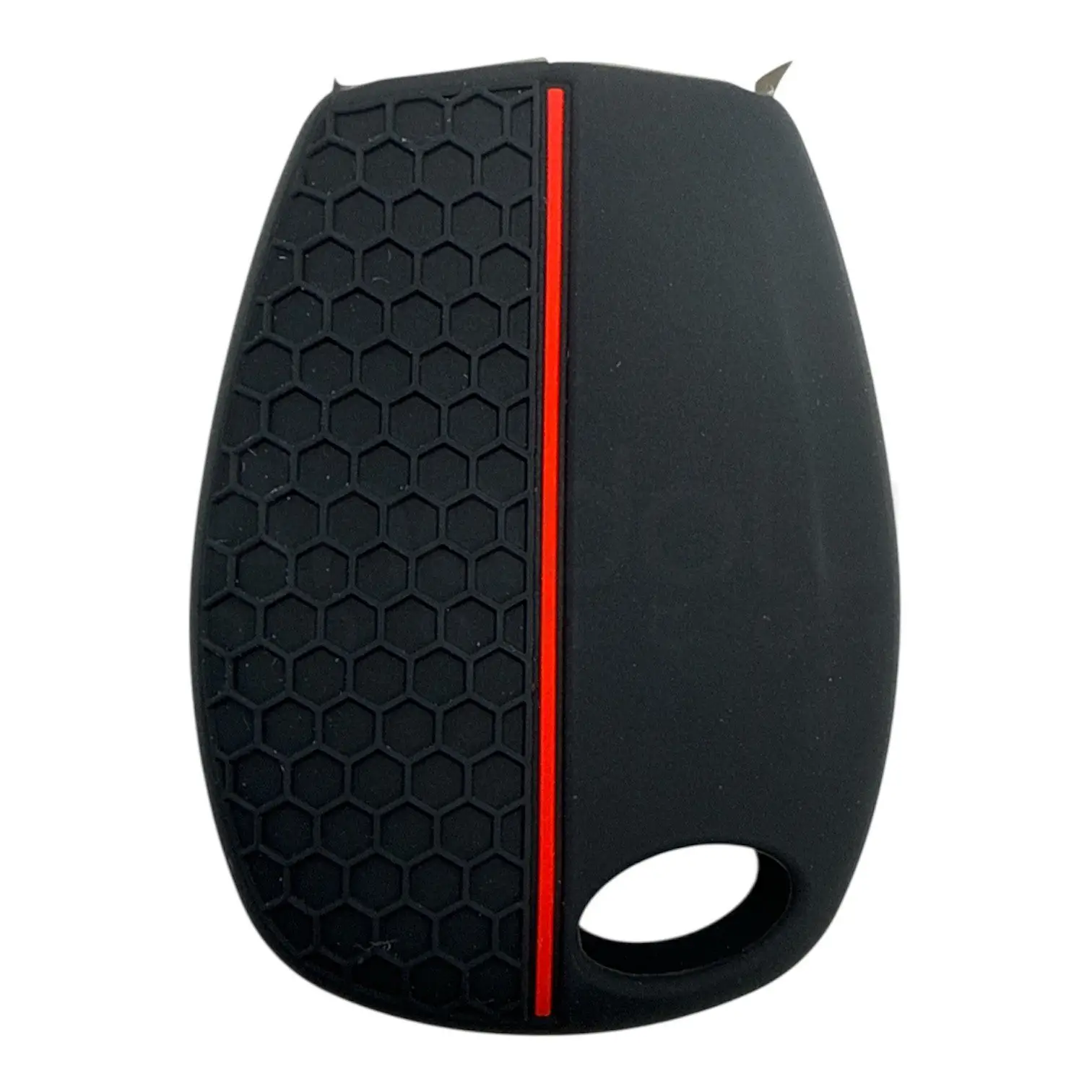 3520-PK | Renault Petek Desenli Kılıf 2 Buton Kırmızı - Görsel 2