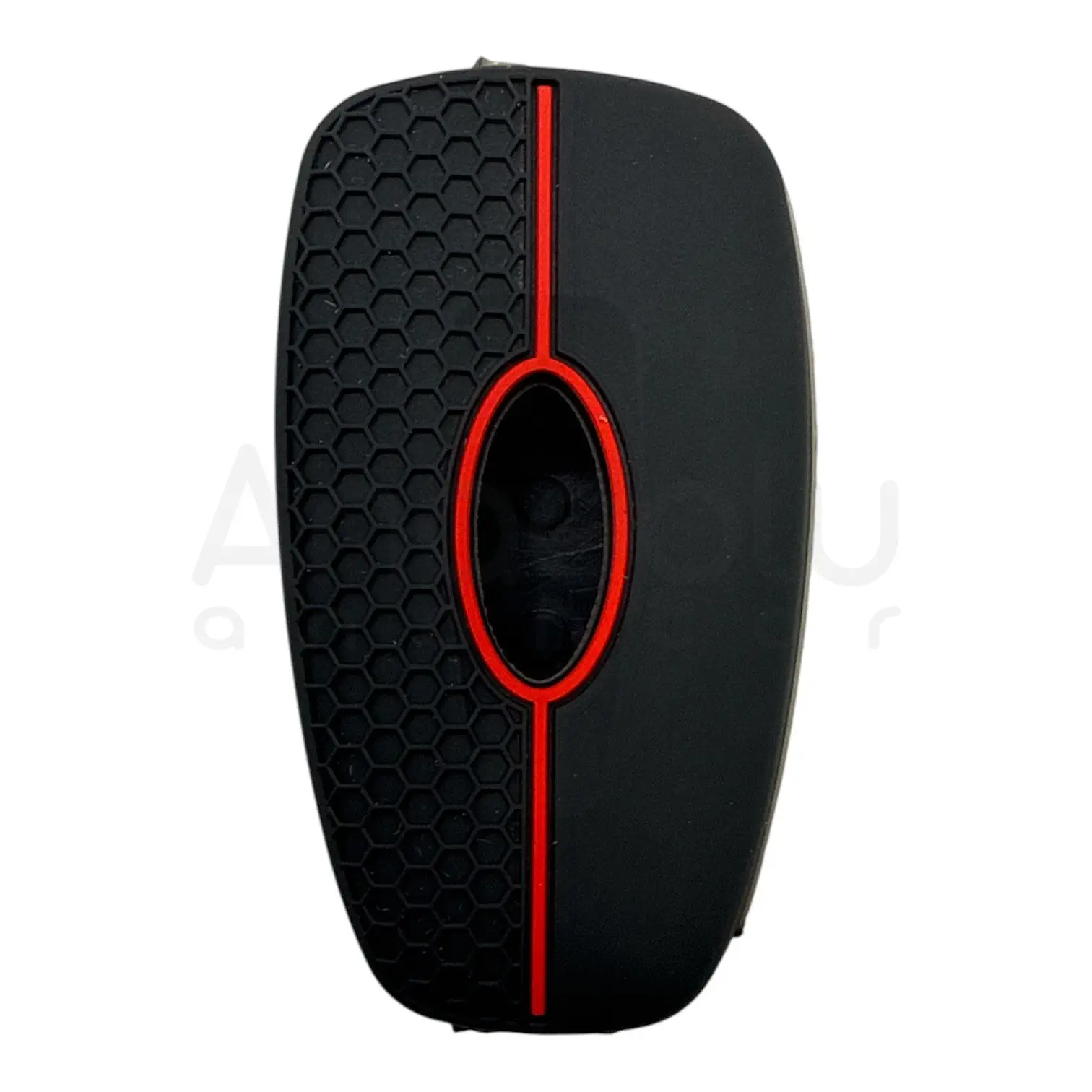 4111-PK | Ford Sustalı Petek Desenli Kılıf 3 Buton Kırmızı - Görsel 2