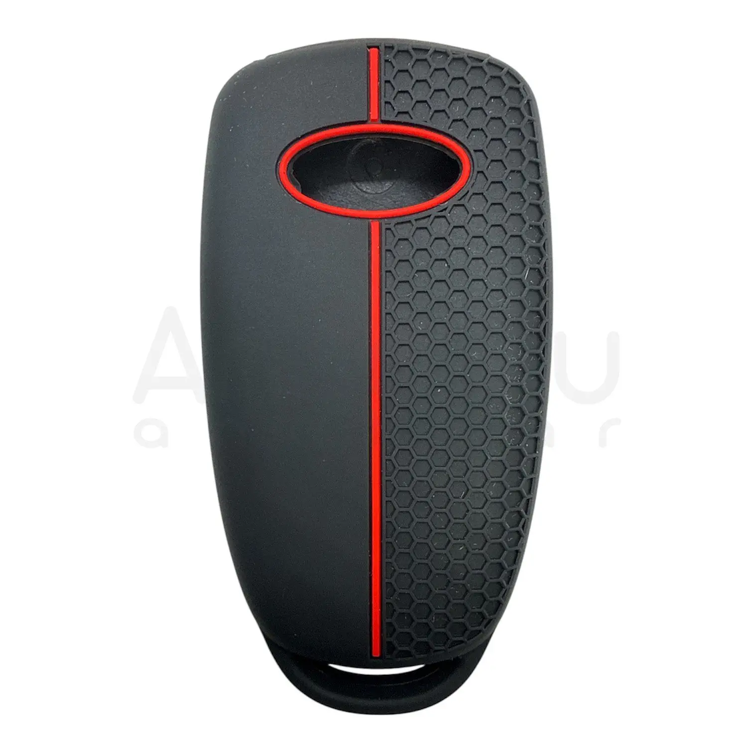 4512-PK | Chery Tiggo 8 Plus Petek Desenli Kılıf 4 Buton Kırmızı - Görsel 2