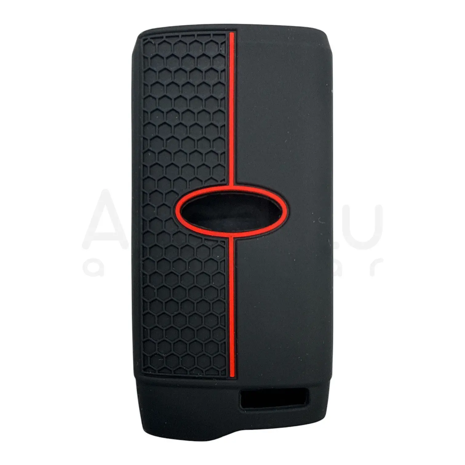 4513-PK | Chery Tiggo 7 Plus Petek Desenli Kılıf 3 Buton Kırmızı - Görsel 2