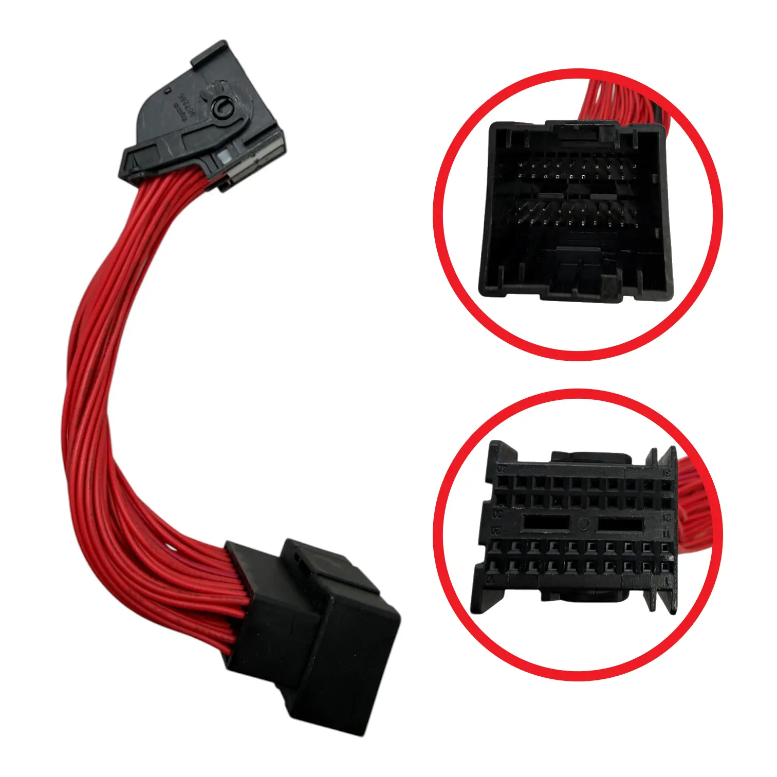 8838 | MQB49 5C / MQB48 Kablosu & 1-16 Kablolu OBD Adaptörü 1 MQB49 kayıp Anahtar durumlarda gösterge paneli " kontak açmak " için kullanılır