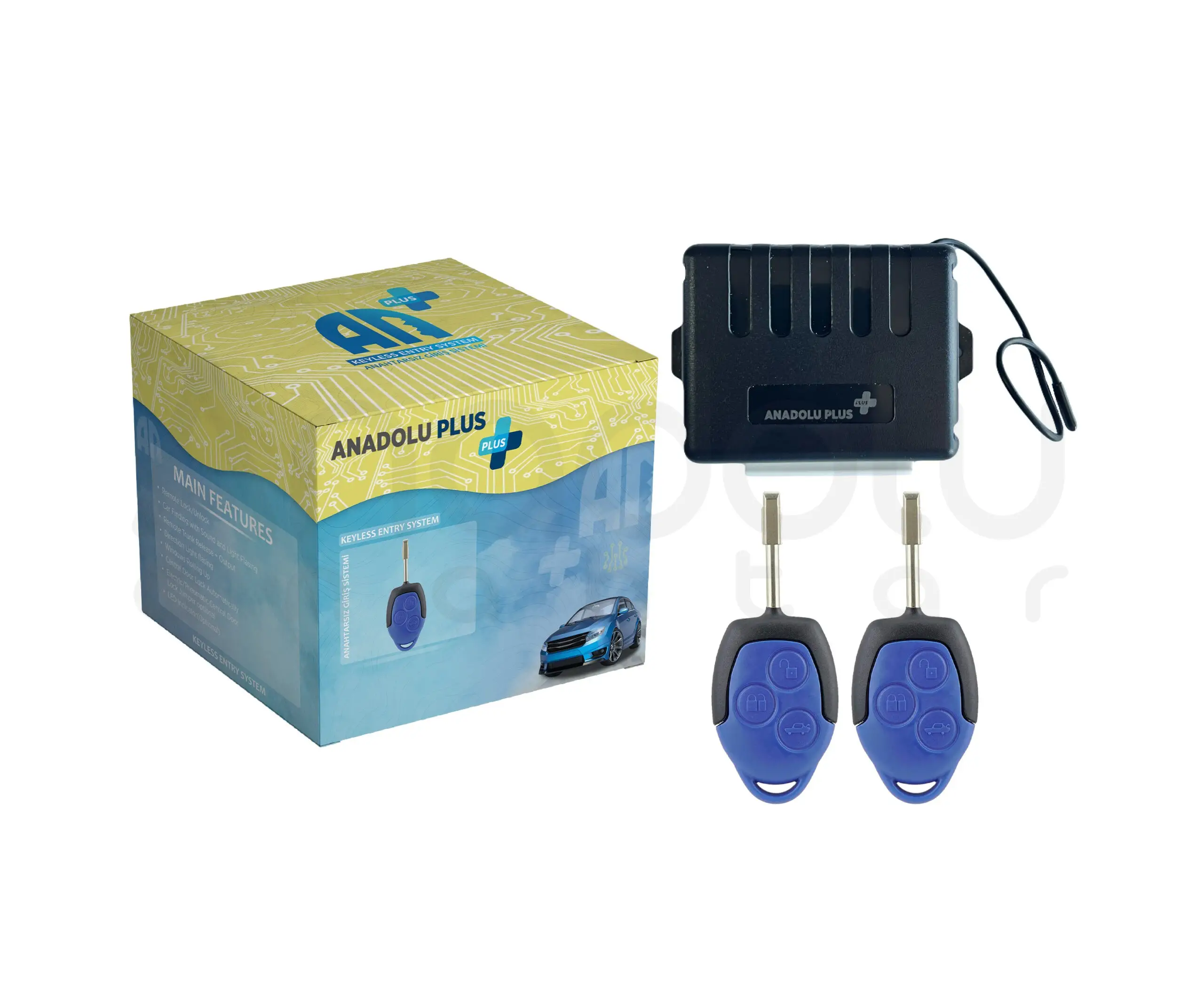 0107 | Anadolu Plus Açma Kapama Keyless Entry Sistemi Ford Tipi 1 Açma Kapama Keyless Entry Sistemi Ford Tipi