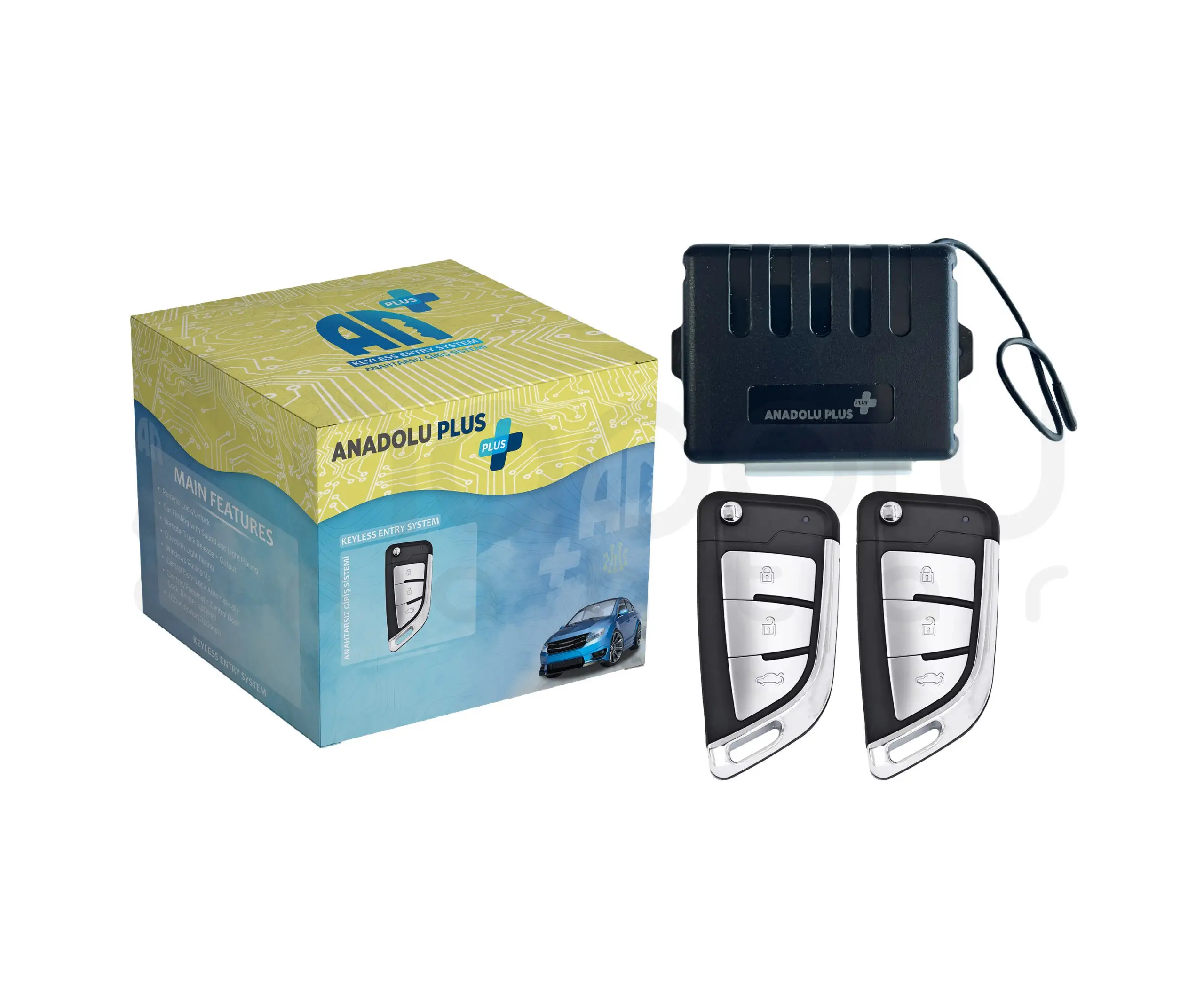 0105 | Anadolu Plus Açma Kapama Keyless Entry Sistemi Yeni BMW Tipi 1 Açma Kapama Keyless Entry Sistemi Yeni BMW Tipi