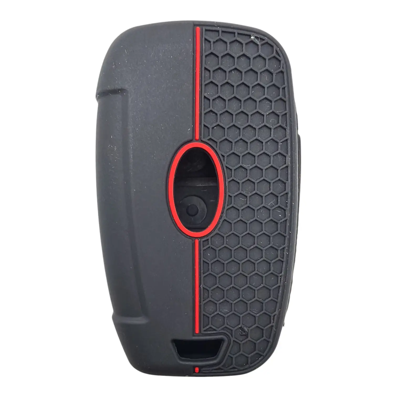 2123-PK | Hyundai Sustalı Petek Desenli Kılıf 3 Buton Kırmızı 2 2123-PK | Hyundai Sustalı Petek Desenli Kılıf 3 Buton Kırmızı - Görsel 2