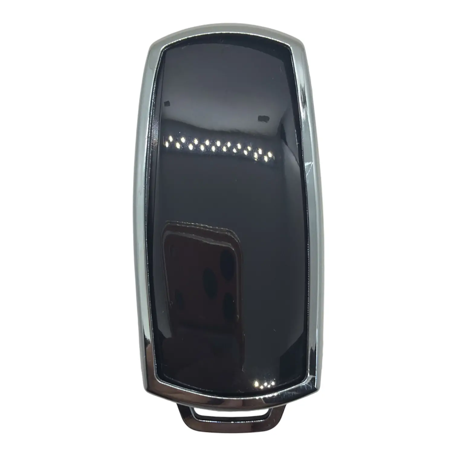 2814-BS | Volkswagen Passat Smart Nano Silikon Kılıfı 3 Buton Siyah Beyaz - Görsel 2