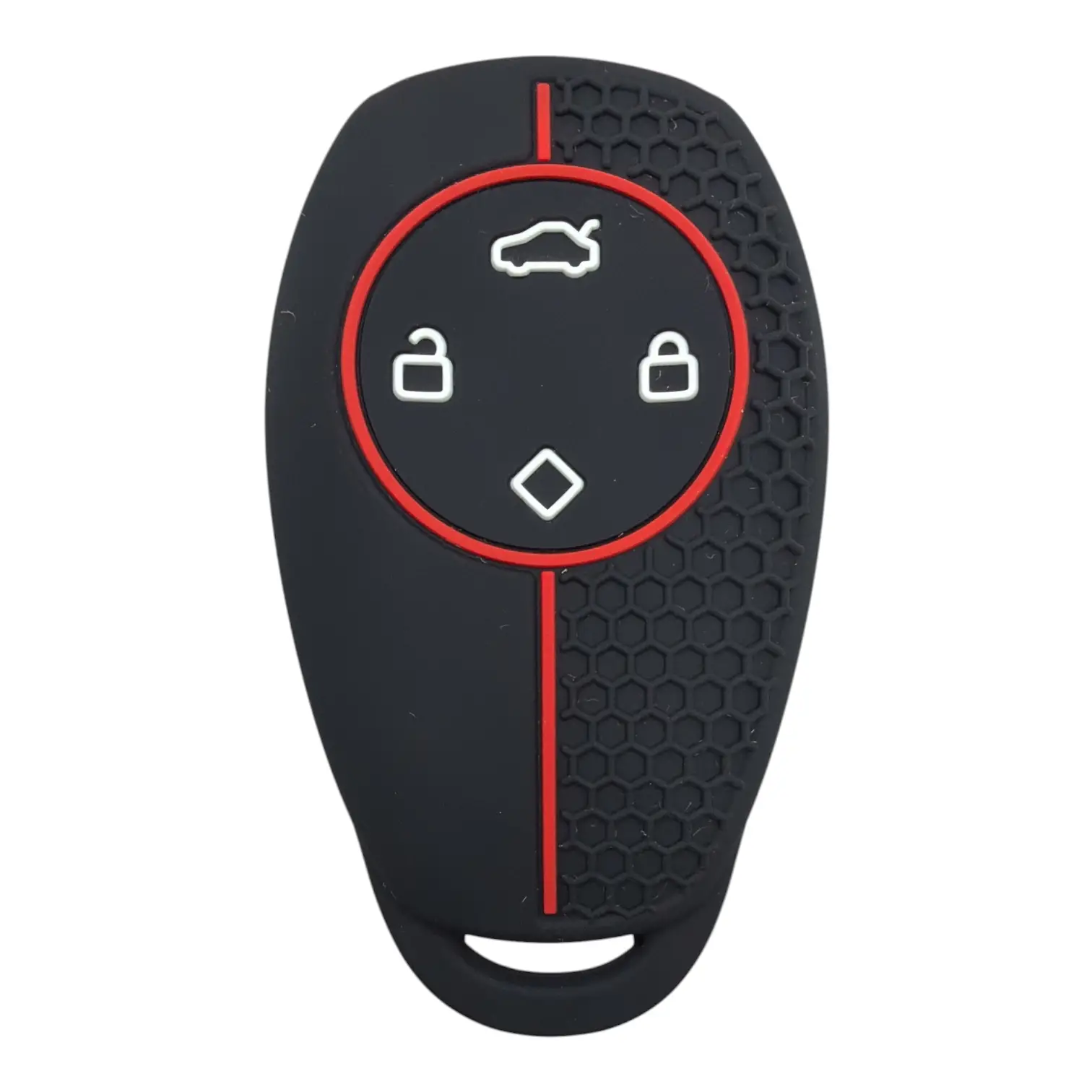3012-PK | Leapmotor Petek Desenli Kılıf 4 Buton Kırmızı