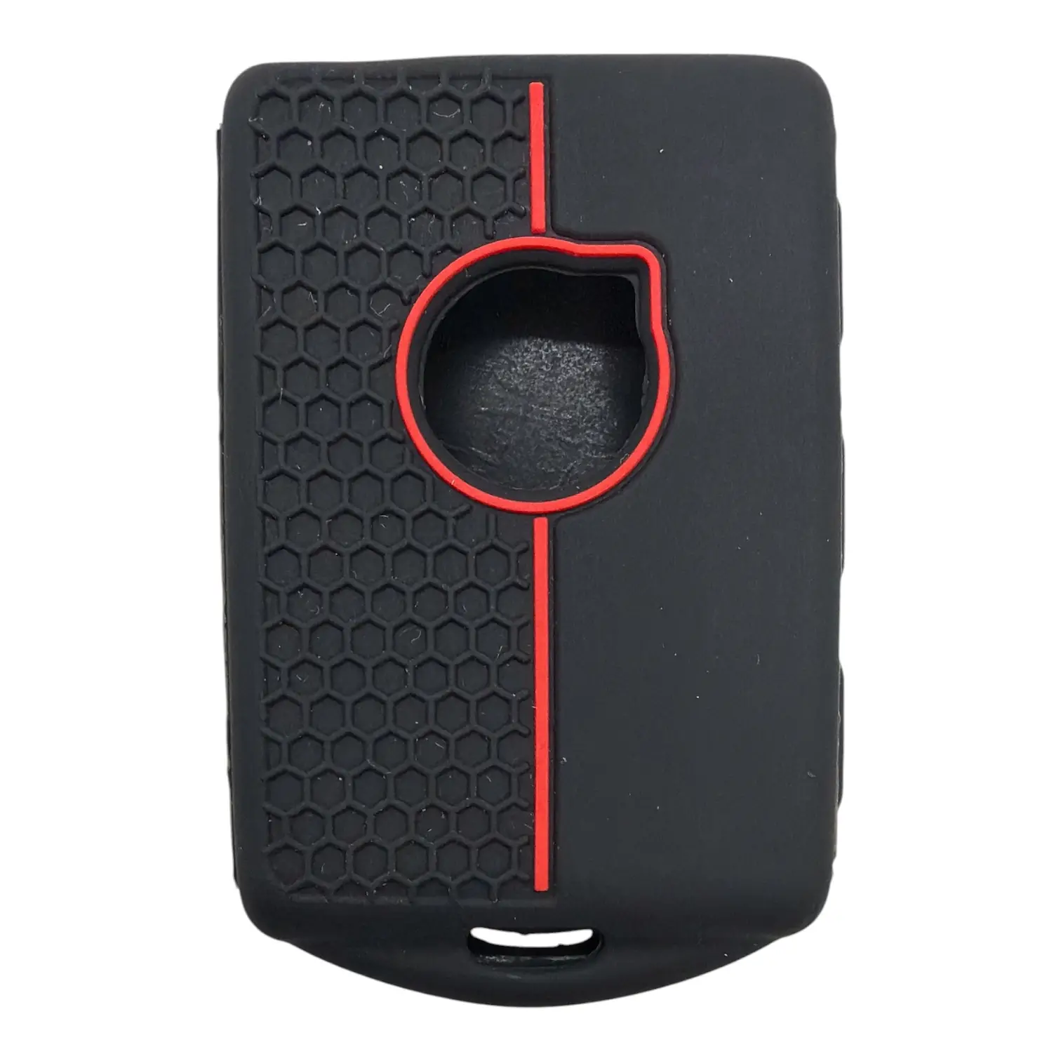 3322-PK | Volvo Petek Desenli Kılıf 3 Buton Kırmızı